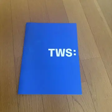 tws 투아스 사전예약 팜플렛 sparklingblue