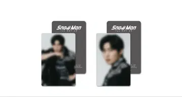 메구로 렌 포토 카드 팩 B SnowMan 1st POPUP 한국