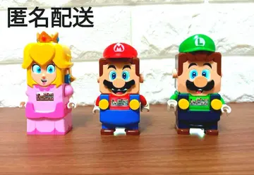LEGO 레고 슈퍼 마리오 마리오 루이지 피치 본체 3체 세트