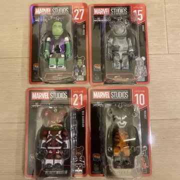 MARVEL 베어브릭 해피 쿠지 피규어 세트