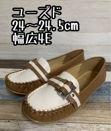 유즈드 26~26.5cm 4E 여유로운 벨트 모카신 B406