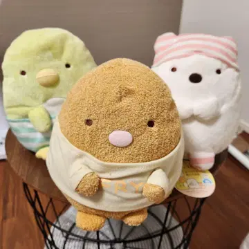스미코구라시 봉제 인형 3점