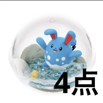 마릴리 4점 테라리움 컬렉션 포켓몬