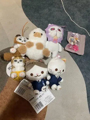 고양이계 봉제 인형 마스코트 모프 샌드