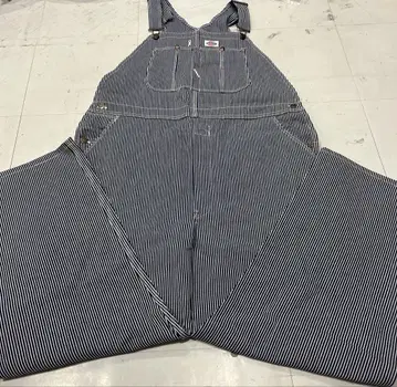 데드스탁 80s Dickies 히코리 오버롤 W42