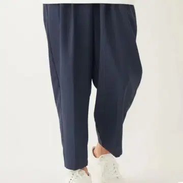 SHIPS 와이드 테이퍼드 팬츠 이지 팬츠 M 네이비 쉽스