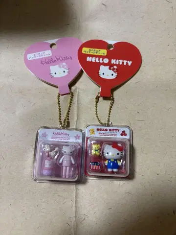 헬로키티 키링 2세트