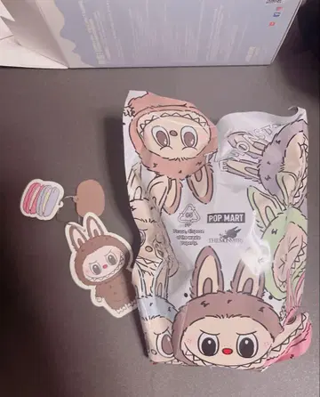 LABUBU Exciting Macaron 봉제 인형 시크릿 Cocoa