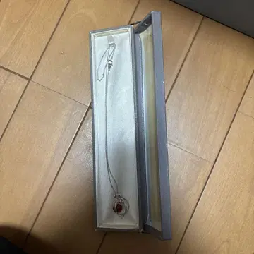 카넬리안 실버 펜던트 목걸이
