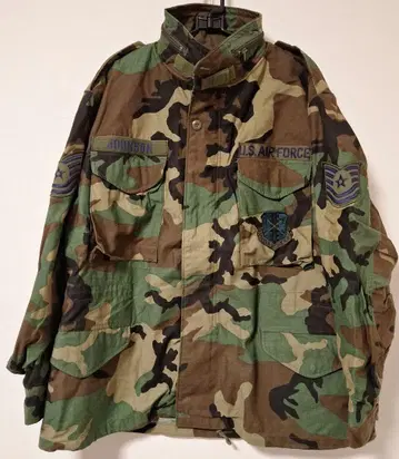 M65 필드 자켓 L-S 와펜 87년제 우드랜드 카모