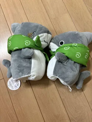 외출 코자메 봉제 인형 퍼펫 2체 세트