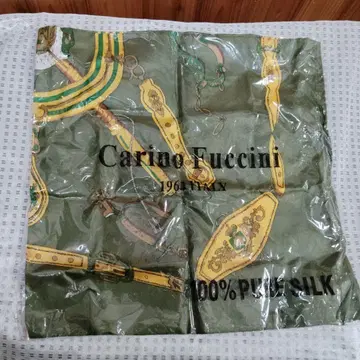 레어 초 대형 Carino Fuccini 1963년 이탈리아제 스카프