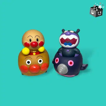 호빵맨, 호빵맨 호, 모그린, 세균맨 손가락 인형 소프트 비닐