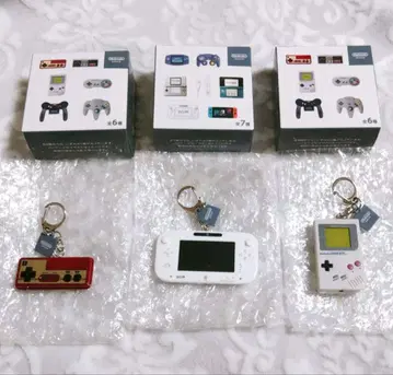 게임 하드 키링 컬렉션 Nintendo 게임기 세트