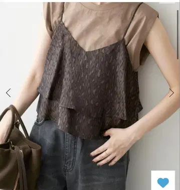 Spick and Span TICCA 2WAY 레오파드 뷔스티에
