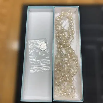 담수 진주 롱 목걸이 3WAY