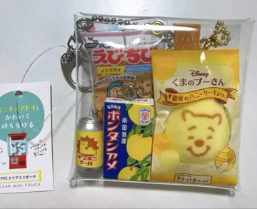 가챠 파우치 푸우 새우 꼬마 봉탕아메