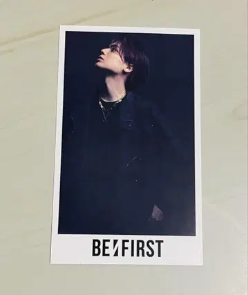BE:FIRST MANATO 시부츠타 한정판 폴라로이드풍 카드