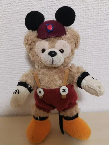 더피 할로윈 미키 봉제 인형 배지