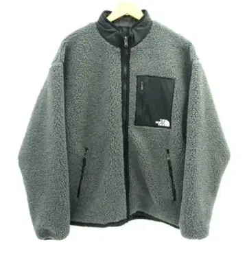 THE NORTH FACE 리버서블 플리스 자켓 그레이