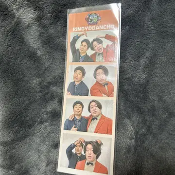 올만게키 4컷 사진 스티커 금붕어 반장