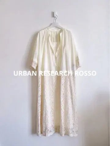 레이스 절개 원피스 ROSSO