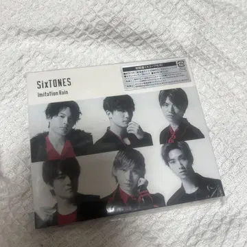 SixTONES Imitation Rain CD 초회반 슬리브 사양