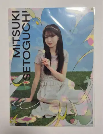 노기자카46 세토구치 신츠키 클리어 파일 NOGI CAFE 2025 카페