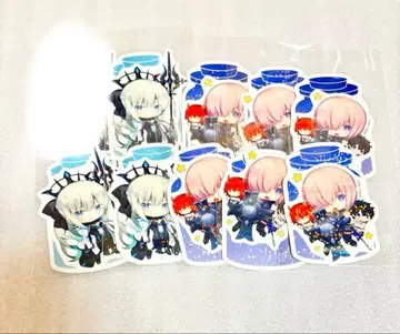 fgo 캐릭터 토리아 스티커 세트 모르간 마슈