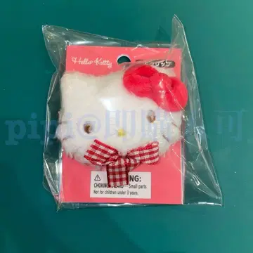 키티 페이스형 헤어 클립 마스코트 헤어 액세서리 산리오