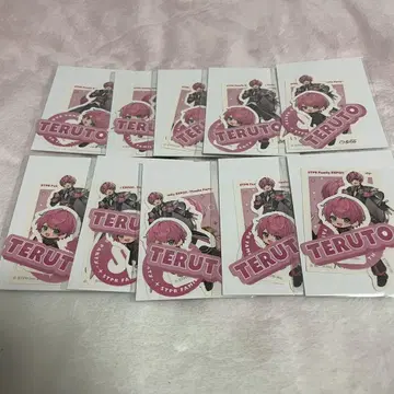 expo 복권 스티커 세트 테루토군