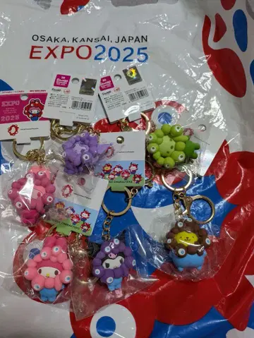 EXPO 2025 캐릭터 키링 6개 세트