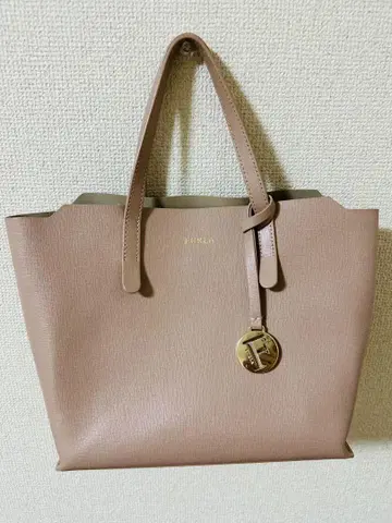FURLA 훌라 샐리 토트 S 핑크 베이지