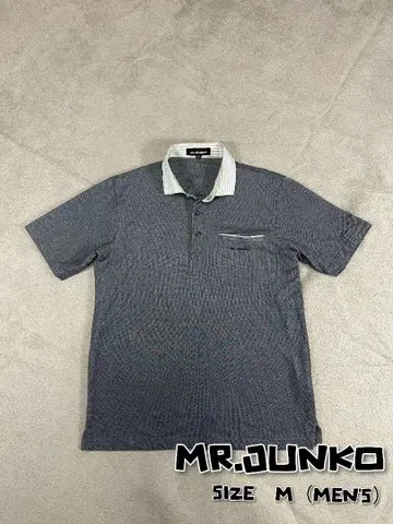 미스터 준코 코시노 준코 반팔 피케 셔츠 남성용 M