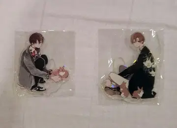 하렐루야 베이비 아크릴 스탠드 세트 겨울, 여름 & 미야코