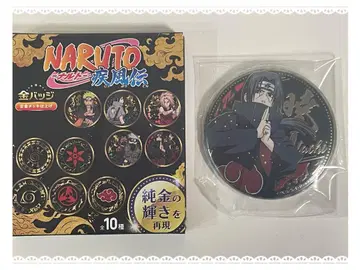 NARUTO 나루토 질풍전 금 배지 우치하 이타치