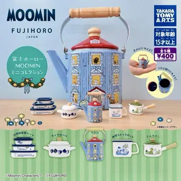 무민 FUJIHORO 미니 컬렉션 가챠 전 5종