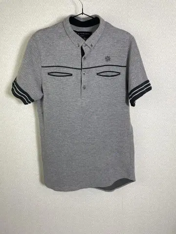 St ANDREWS(세인트 앤드류스) 피케 셔츠 그레이 남성용 LL