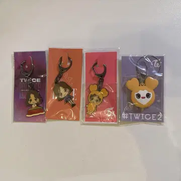 TWICE 지효 키링 4점 묶음 판매