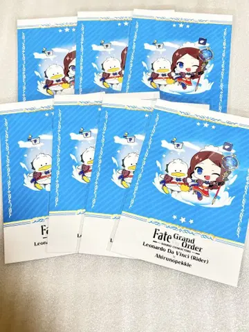 fgo 산리오 엽서 세트 다빈치