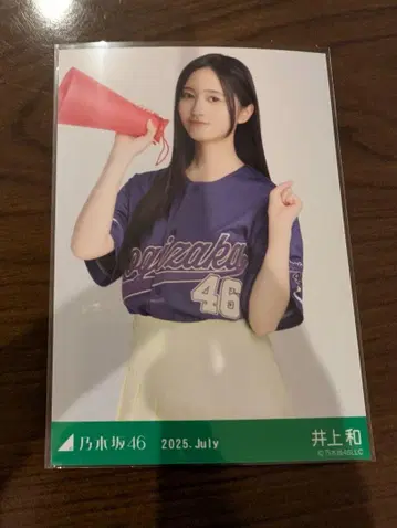 노기자카46 브로마이드 이케다 테레사 베이스볼 셔츠 2025 츄