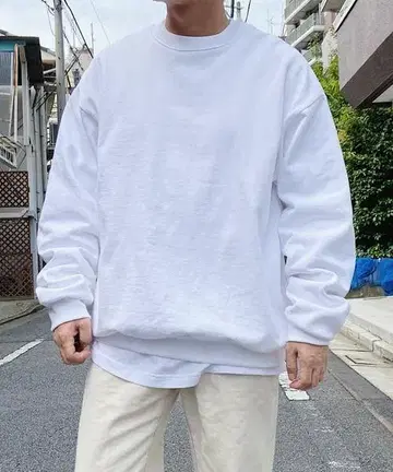 LOSANGELES APPAREL 14oz 크루 맨투맨 로스아파 M