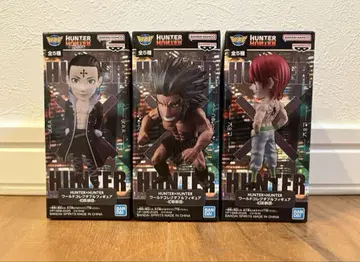 HUNTER x HUNTER 월드 컬렉터블 피규어 환영여단 3종