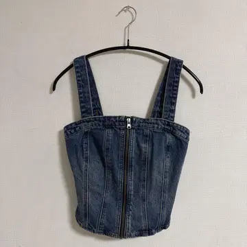 미사용품 택 포함 Levi's 데님 뷔스티에