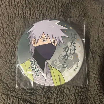 시노비사토 하타케 카카시 벌스데이 BIG 캔뱃지 NARUTO