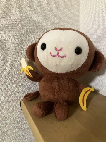 다카사키야마 한정판 몬짱 오이타현 기념품 원숭이 봉제 인형