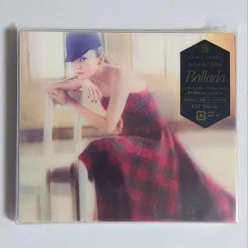 미개봉 아무로 나미에 / Ballada 초회 데지팩 CD+Blu-ray