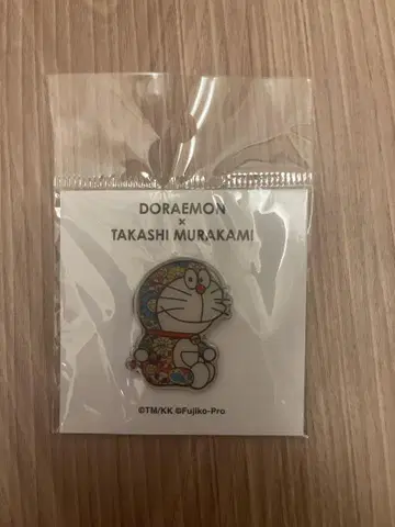무라카미 다카시 도라에몽 핀즈 핀 배지 새상품 kaikaikiki 정품