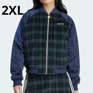 아디다스 adidas 타탄 칼리지 자켓 아우터 2XL
