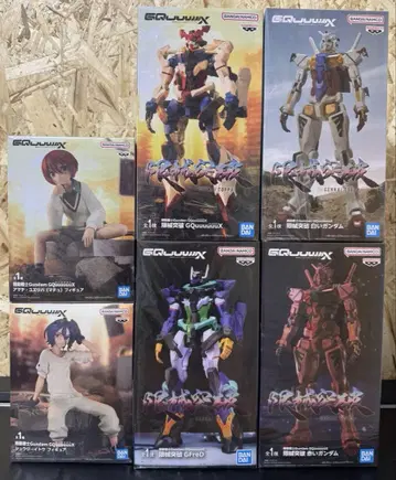 기동전사 Gundam GQuuuuuuX 한정 기계 돌파 6종 세트